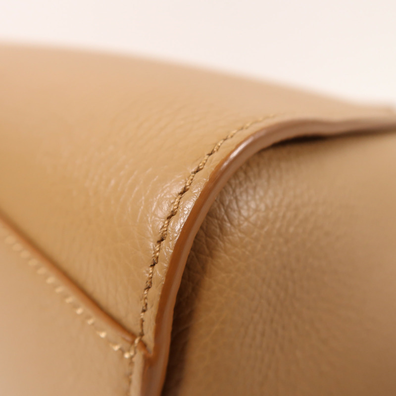 LOEWE 牛皮皮革Compact Hammock Bag金扣手挽肩背兩用袋-11