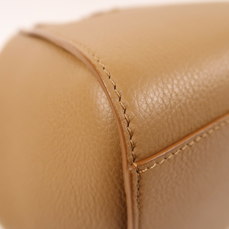 LOEWE 牛皮皮革Compact Hammock Bag金扣手挽肩背兩用袋-12