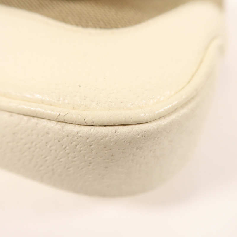 GUCCI 帆布/牛皮皮革Jackie銀扣肩背袋-9