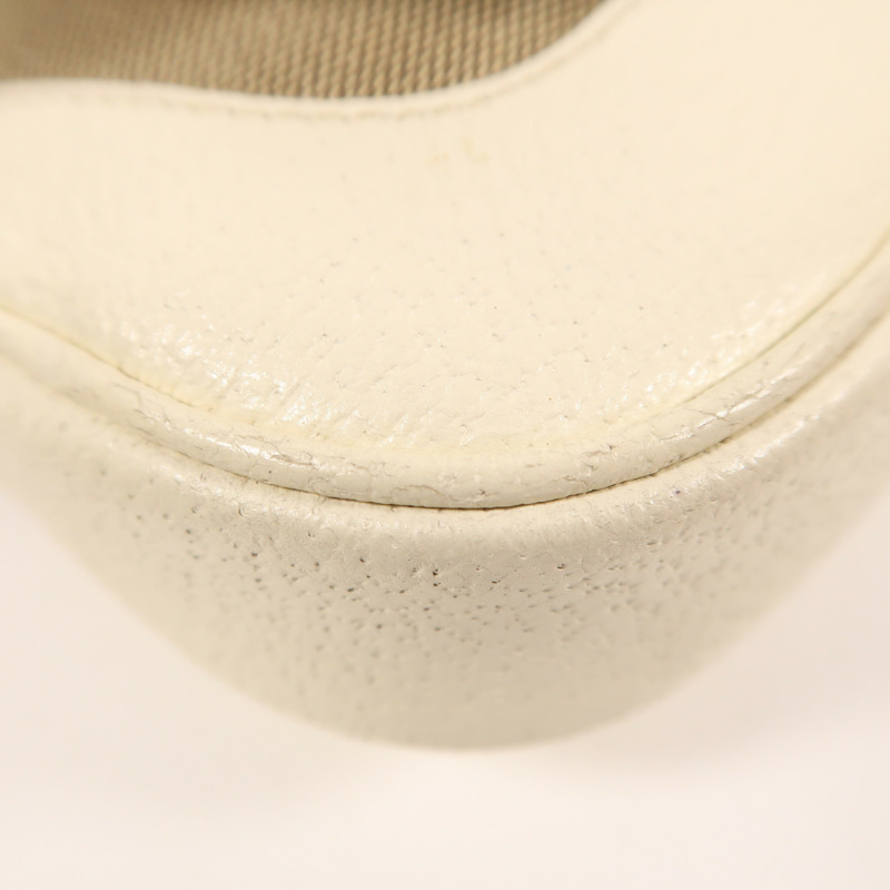 GUCCI 帆布/牛皮皮革Jackie銀扣肩背袋-10