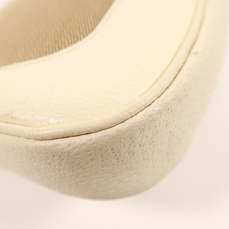 GUCCI 帆布/牛皮皮革Jackie銀扣肩背袋-12