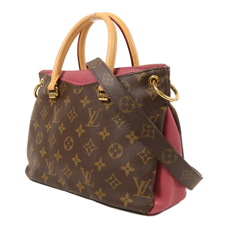 LOUIS VUITTON Monogram Pallas BB金扣手挽肩背兩用袋-2