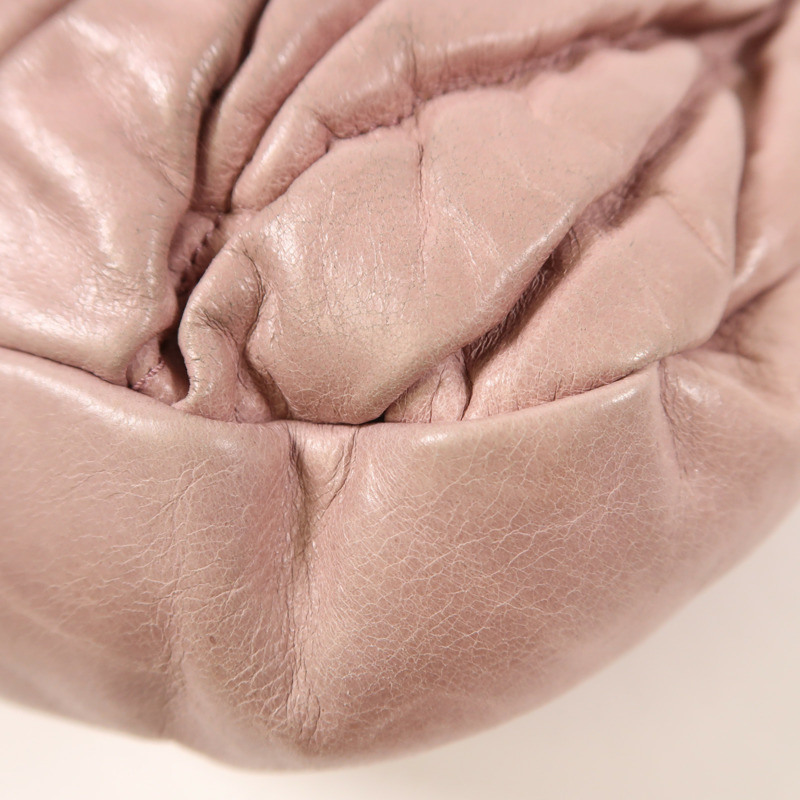 Miu Miu 牛皮皮革Matelasse Coffer金扣手挽肩背兩用袋-12