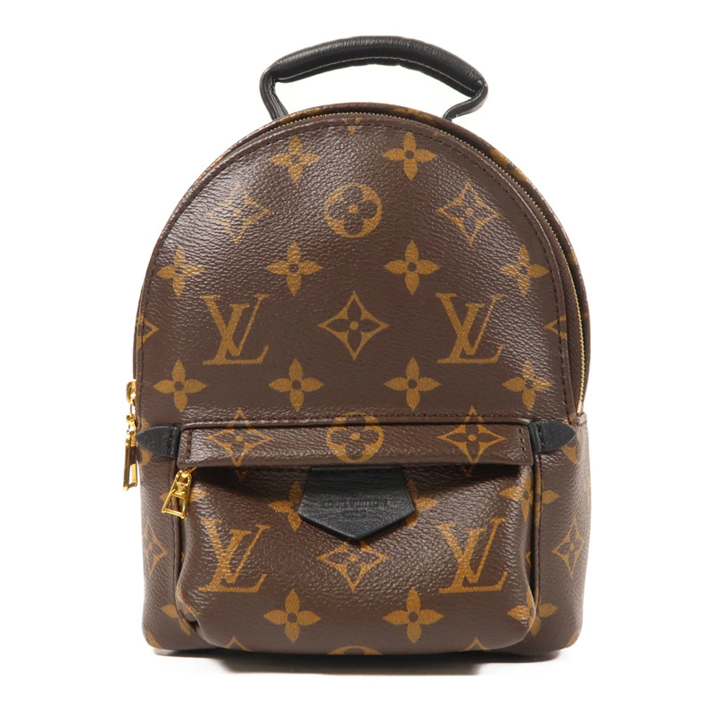 LOUIS VUITTON Monogram Palm Springs Mini金扣背包-0