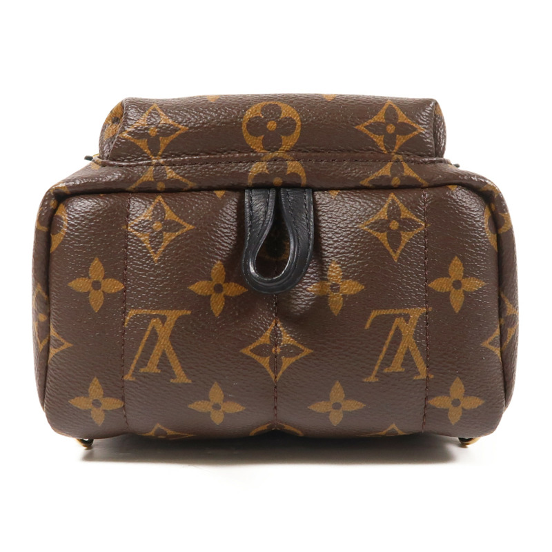 LOUIS VUITTON Monogram Palm Springs Mini金扣背包-3