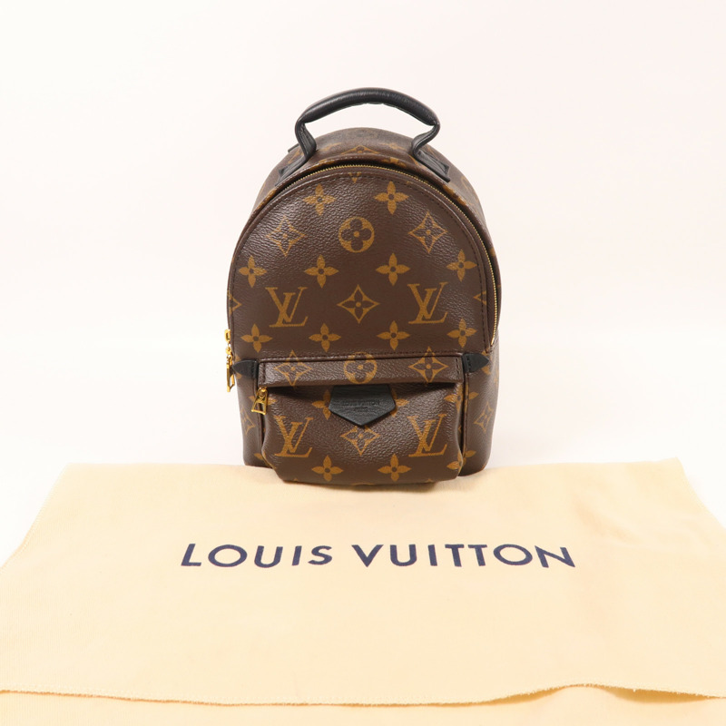 LOUIS VUITTON Monogram Palm Springs Mini金扣背包-7