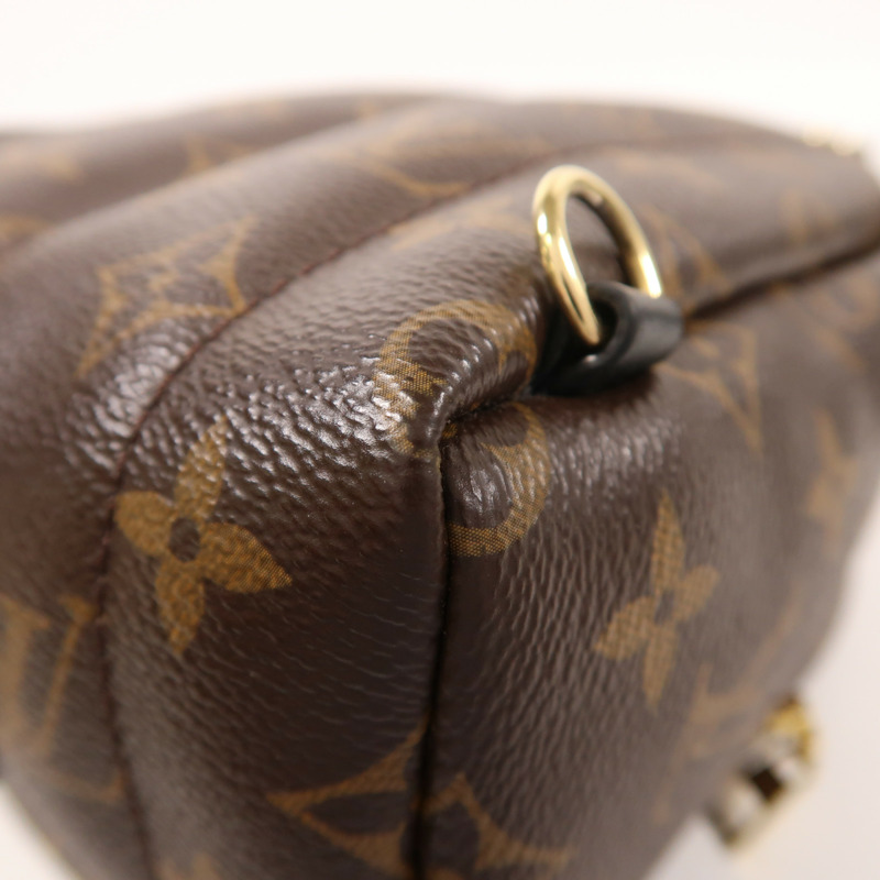 LOUIS VUITTON Monogram Palm Springs Mini金扣背包-10