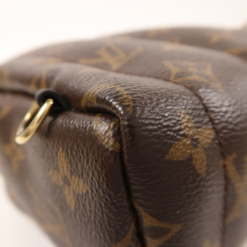 LOUIS VUITTON Monogram Palm Springs Mini金扣背包-11