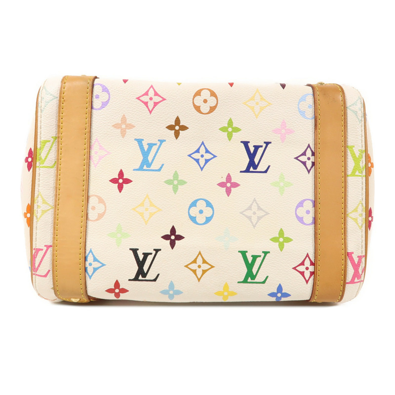 LOUIS VUITTON Monogram Multicolore Priscilla金扣手挽袋-3