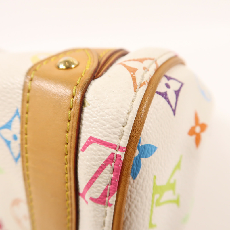 LOUIS VUITTON Monogram Multicolore Priscilla金扣手挽袋-11