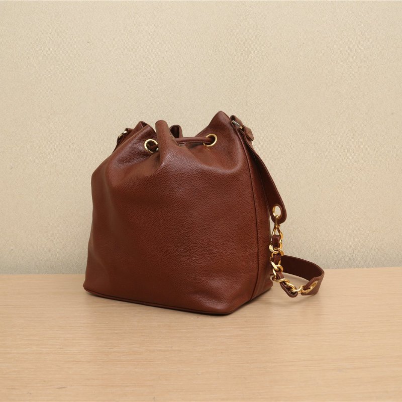 FENDI 灰色牛皮小怪獸錢包肩背包-4