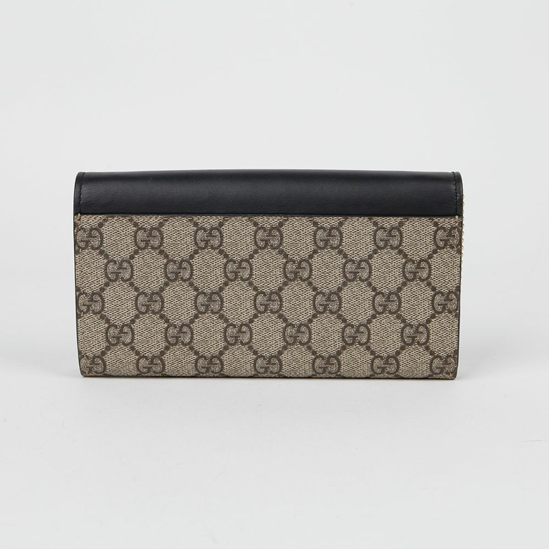 GUCCI 槳鎖鍊長皮夾 453506-3