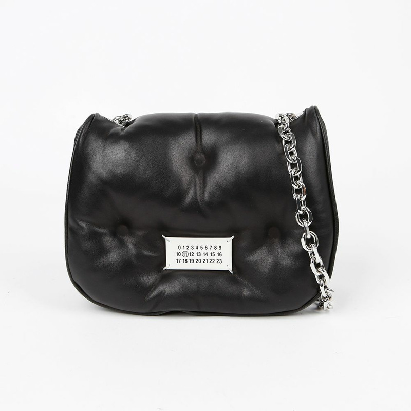 MAISON MARGIELA Glam Slam 小號翻蓋斜背包 3WG0041-0