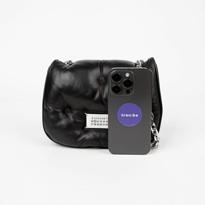 MAISON MARGIELA Glam Slam 小號翻蓋斜背包 3WG0041-7