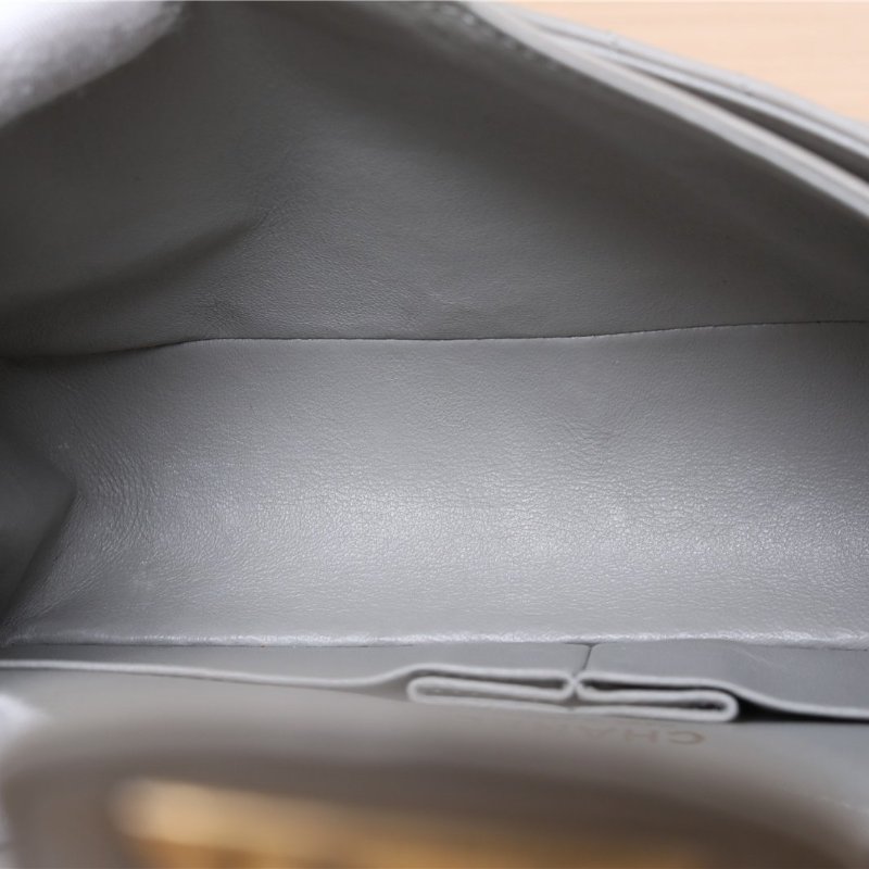 CHANEL GABRIELLE流浪手提托特包黑色牛皮23開銀扣肩背包-2