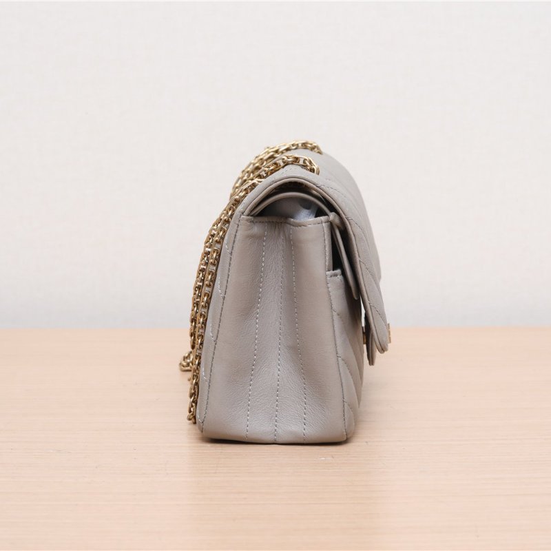 CHANEL GABRIELLE流浪手提托特包黑色牛皮23開銀扣肩背包-4