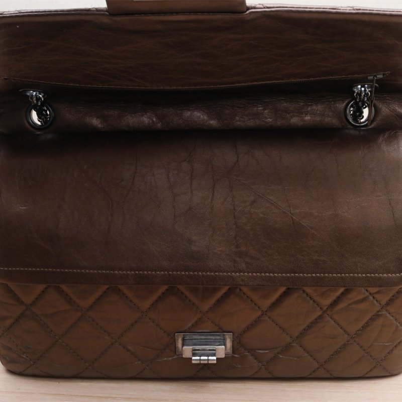 DIOR 中古愛心水鑽鎖骨鏈肩背包-3