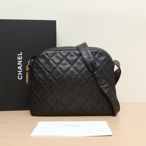 CHANEL 中古愛心耳夾肩背包