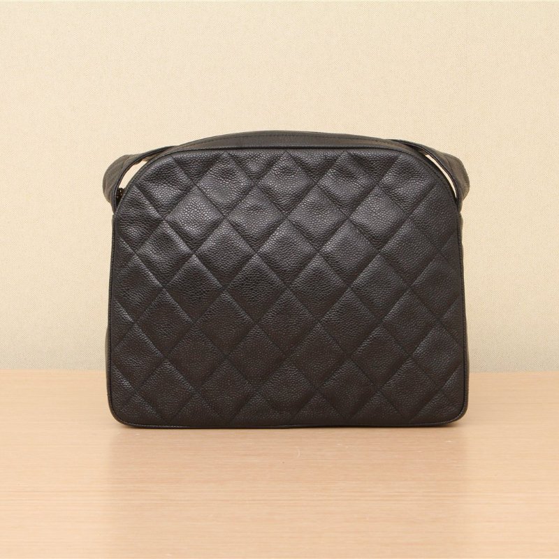 CHANEL 中古愛心耳夾肩背包-1