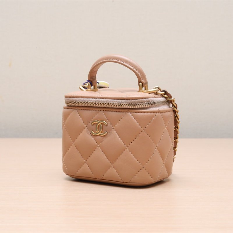 CHANEL 中古皮穿鏈手鏈S-M碼肩背包-2