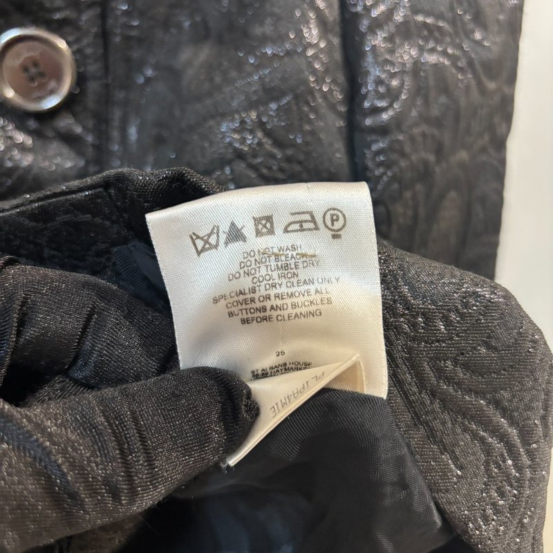 【美收精品】BURBERRY 黑色大衣 4-139【隔月月中將轉賣至日本 上架期限30天】-6