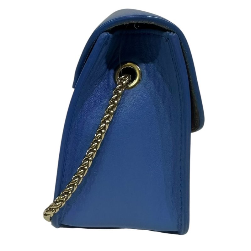 【美收精品】FURLA藍色彩虹肩背包 4-322-1