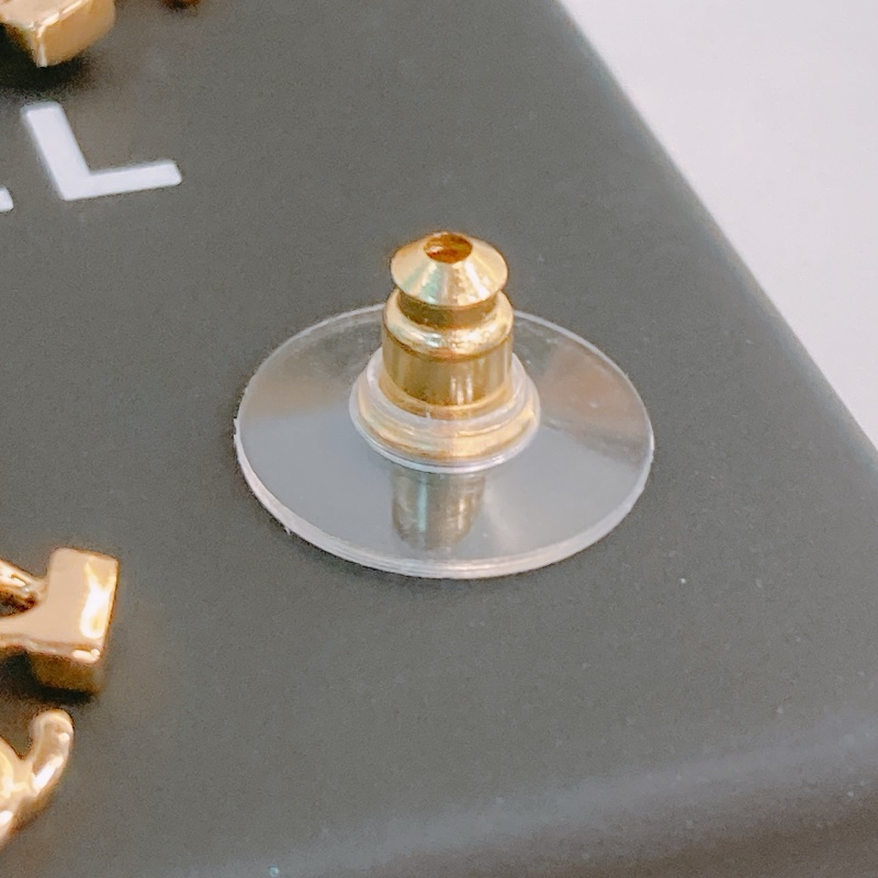 MS0367 CHANEL香奈兒蝴蝶結連CC字吊飾耳環 RIBBON WITH SMALL CC LOGO EARRINGS-8