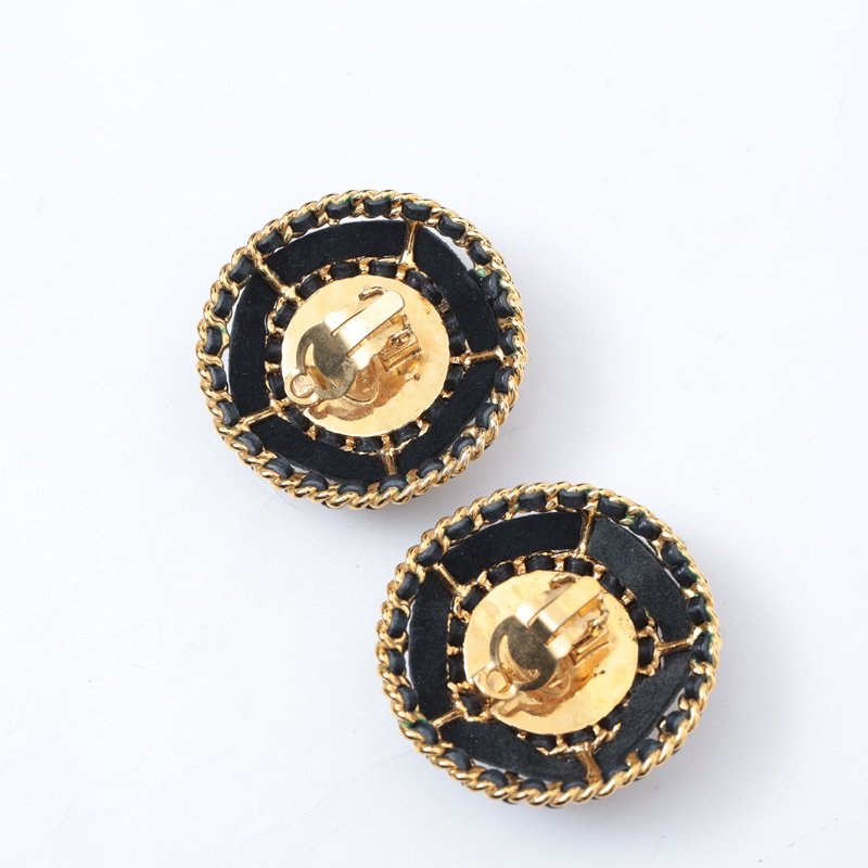 GOYARD BohemeHoboBag子母腋下包綠色PVC銀扣耳環-3