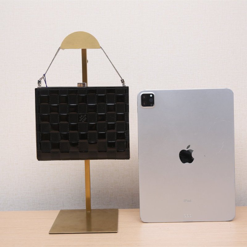 CHANEL 中古圓餅擋臉包黑白肩背包-4