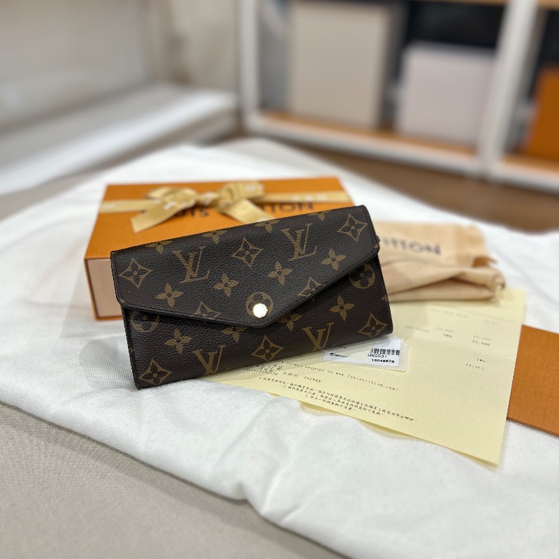 LV Sarah 經典老花扣是長夾 2018年 M60531-0