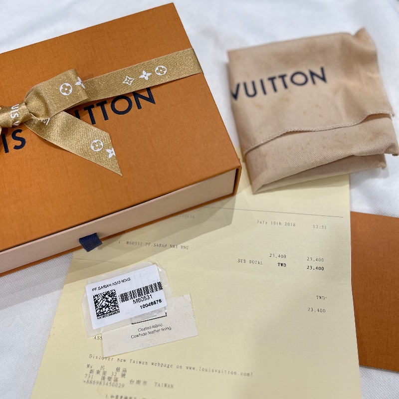 LV Sarah 經典老花扣是長夾 2018年 M60531-18