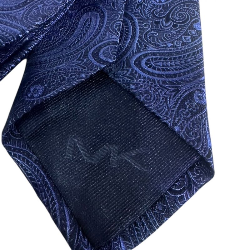 【美收精品】MICHAEL KORS 寶藍色領帶 4-53-3