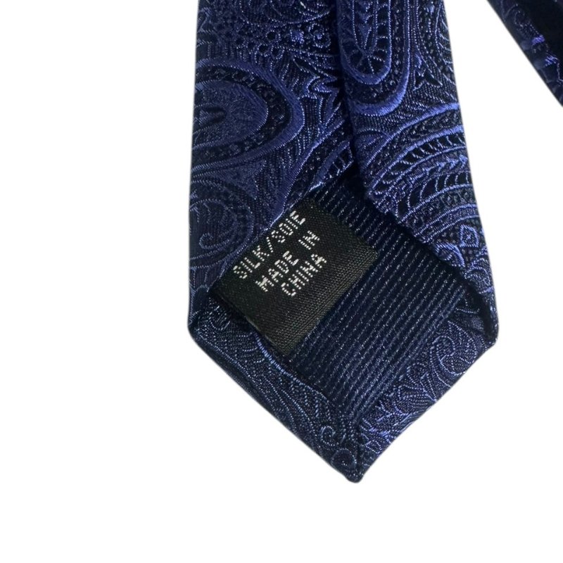 【美收精品】MICHAEL KORS 寶藍色領帶 4-53-4