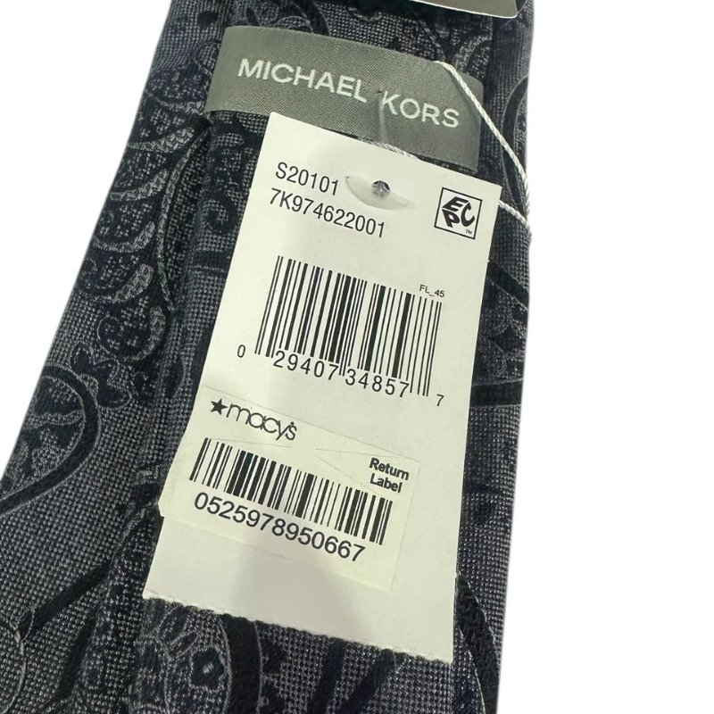 【美收精品】MICHAEL KORS深藍色領帶 4-55-4