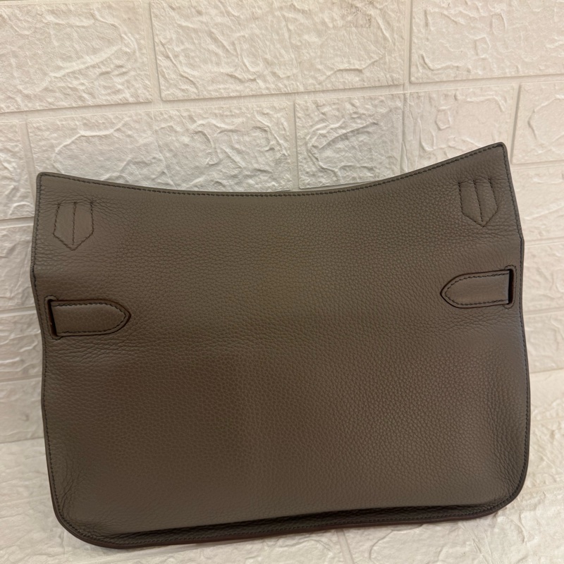 Hermes錫器灰內拼藍吉普賽34-4