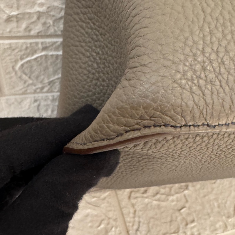 Hermes錫器灰內拼藍吉普賽34-7