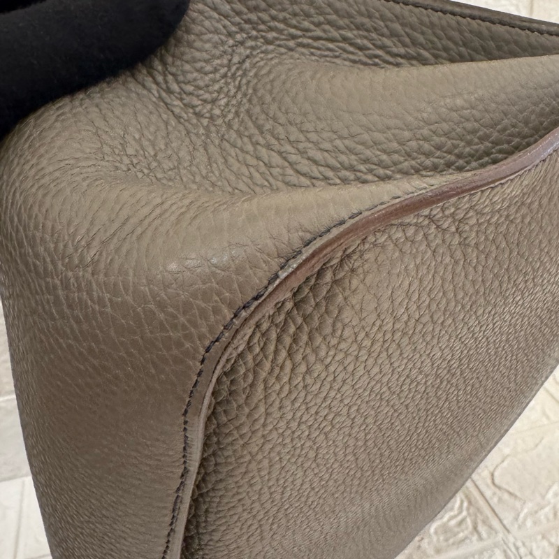 Hermes錫器灰內拼藍吉普賽34-9