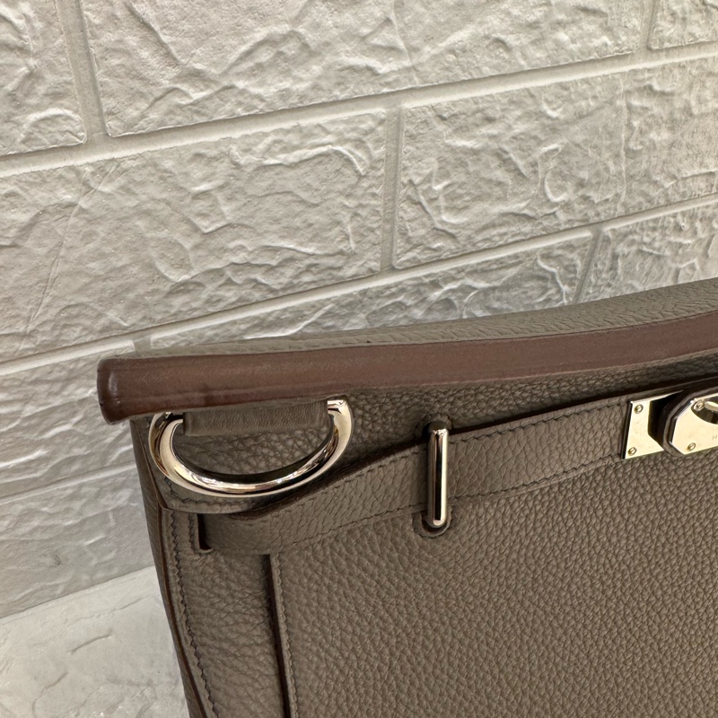 Hermes錫器灰內拼藍吉普賽34-11