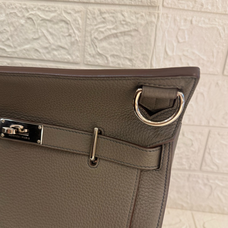 Hermes錫器灰內拼藍吉普賽34-12