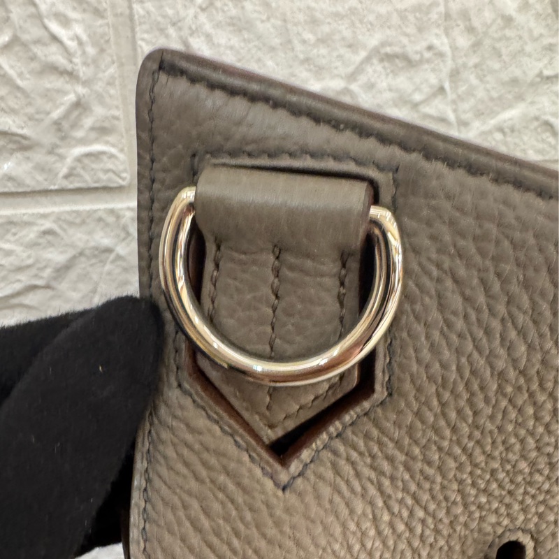 Hermes錫器灰內拼藍吉普賽34-13