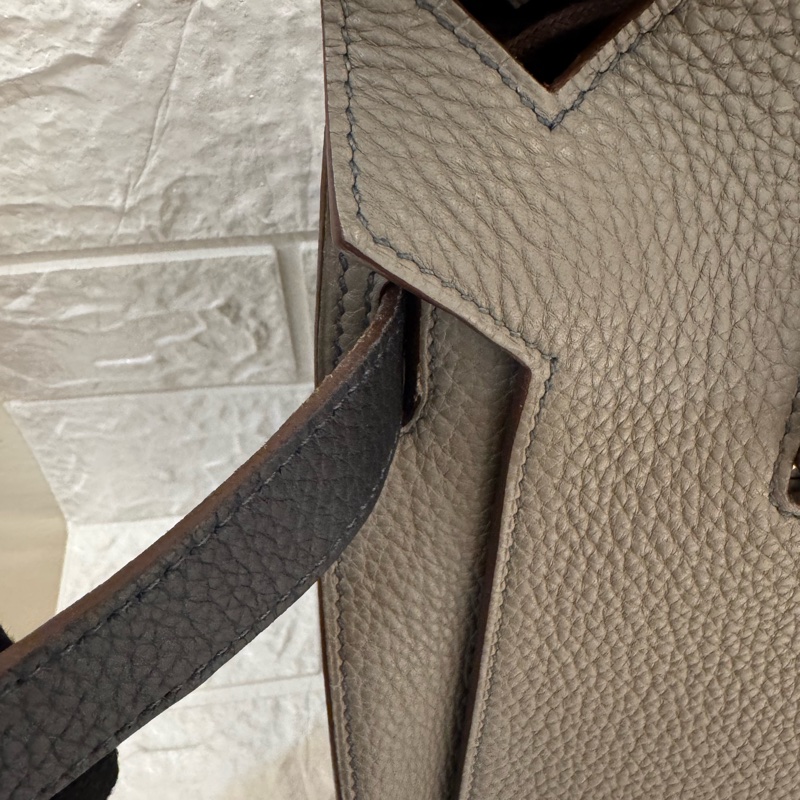 Hermes錫器灰內拼藍吉普賽34-23