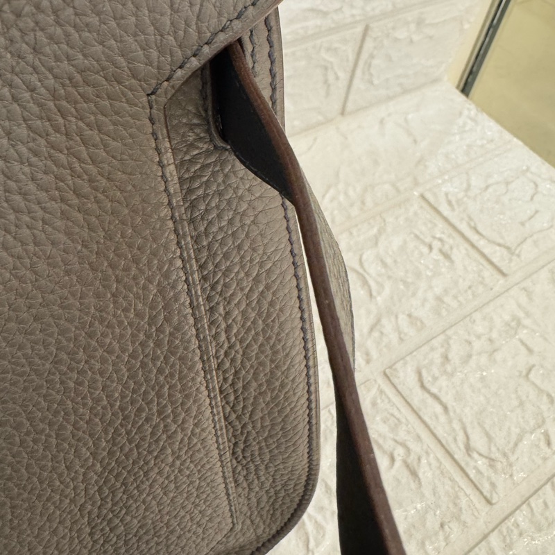 Hermes錫器灰內拼藍吉普賽34-26