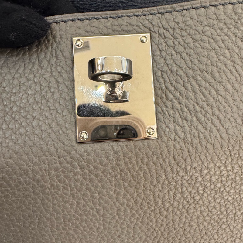 Hermes錫器灰內拼藍吉普賽34-37