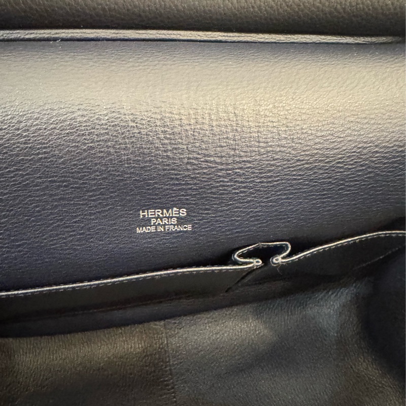 Hermes錫器灰內拼藍吉普賽34-44