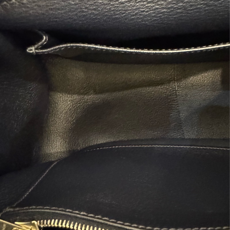 Hermes錫器灰內拼藍吉普賽34-45