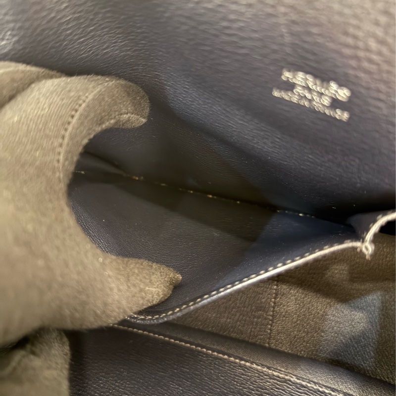 Hermes錫器灰內拼藍吉普賽34-53