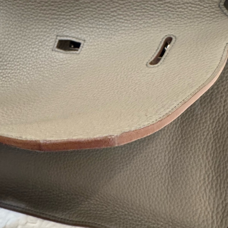 Hermes錫器灰內拼藍吉普賽34-59