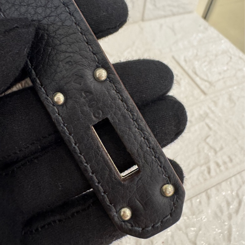 Hermes錫器灰內拼藍吉普賽34-62