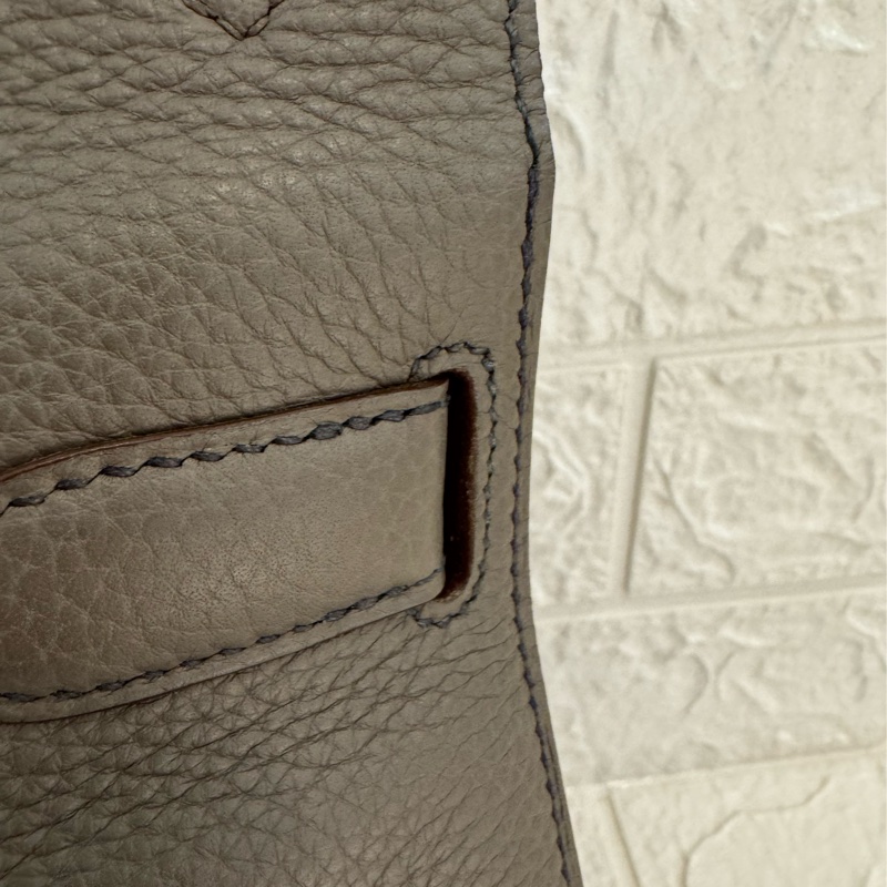 Hermes錫器灰內拼藍吉普賽34-65