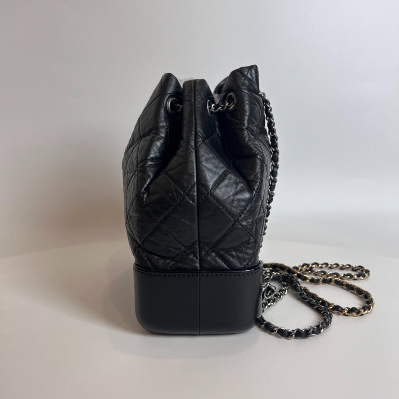 CHANEL 流浪背包小號黑 A94485/30開-2